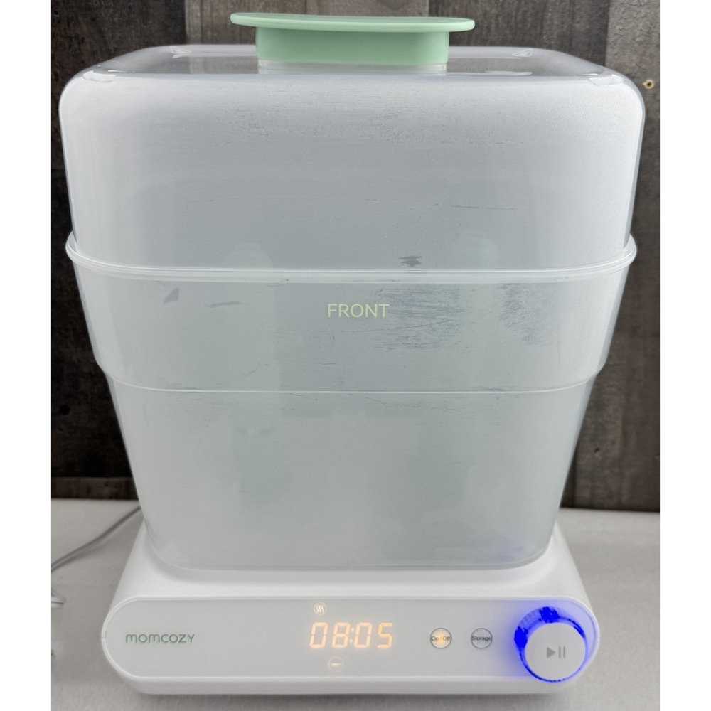 Momcozy BS01 Bottle Sterilizer Dryer Electric Steam Baby Bottles 800W Tested